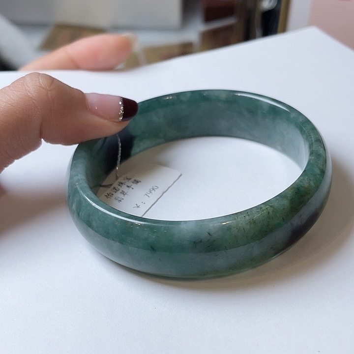 翡翠手镯未镶嵌58-59手镯