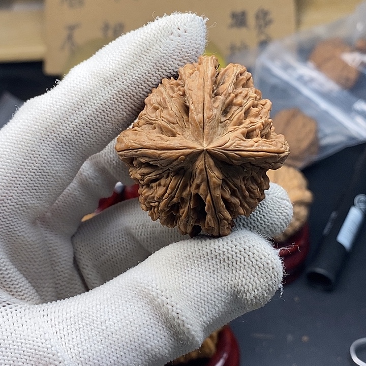 知***足吊坠文玩核桃瑕疵不退不换