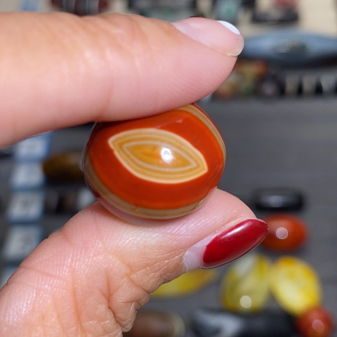 幸***发玛瑙/玉髓合金手链