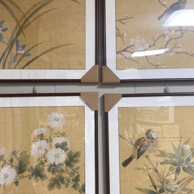 【闪购商品】国画手绘国画工笔带框