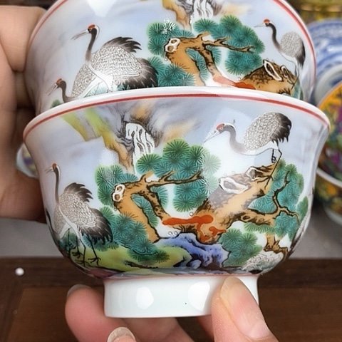 景德镇陶瓷藏式茶碗