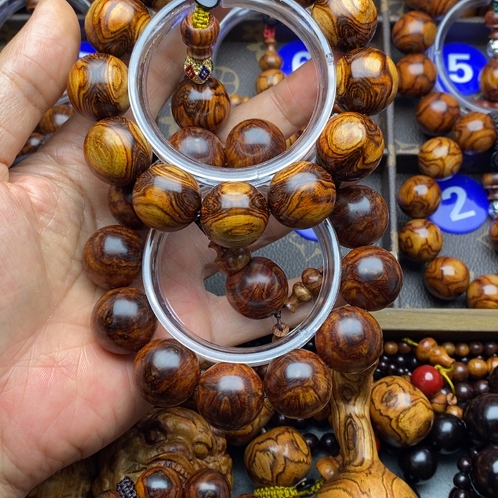 孙***黄花梨/降香黄檀手串/手链2.0鬼脸+烟花2.0