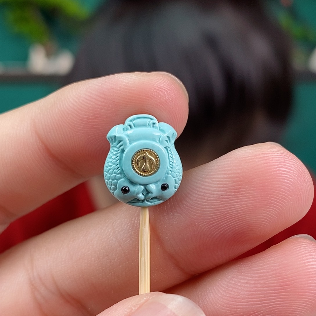 绿松石珠宝奇石未镶嵌