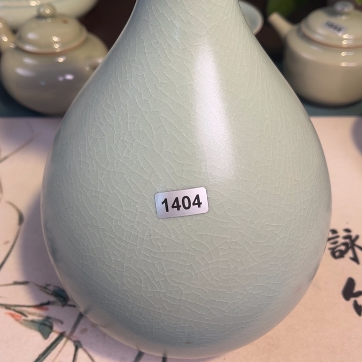 胖***虎杯子瓷1404 青鸾汝瓷汝州发货