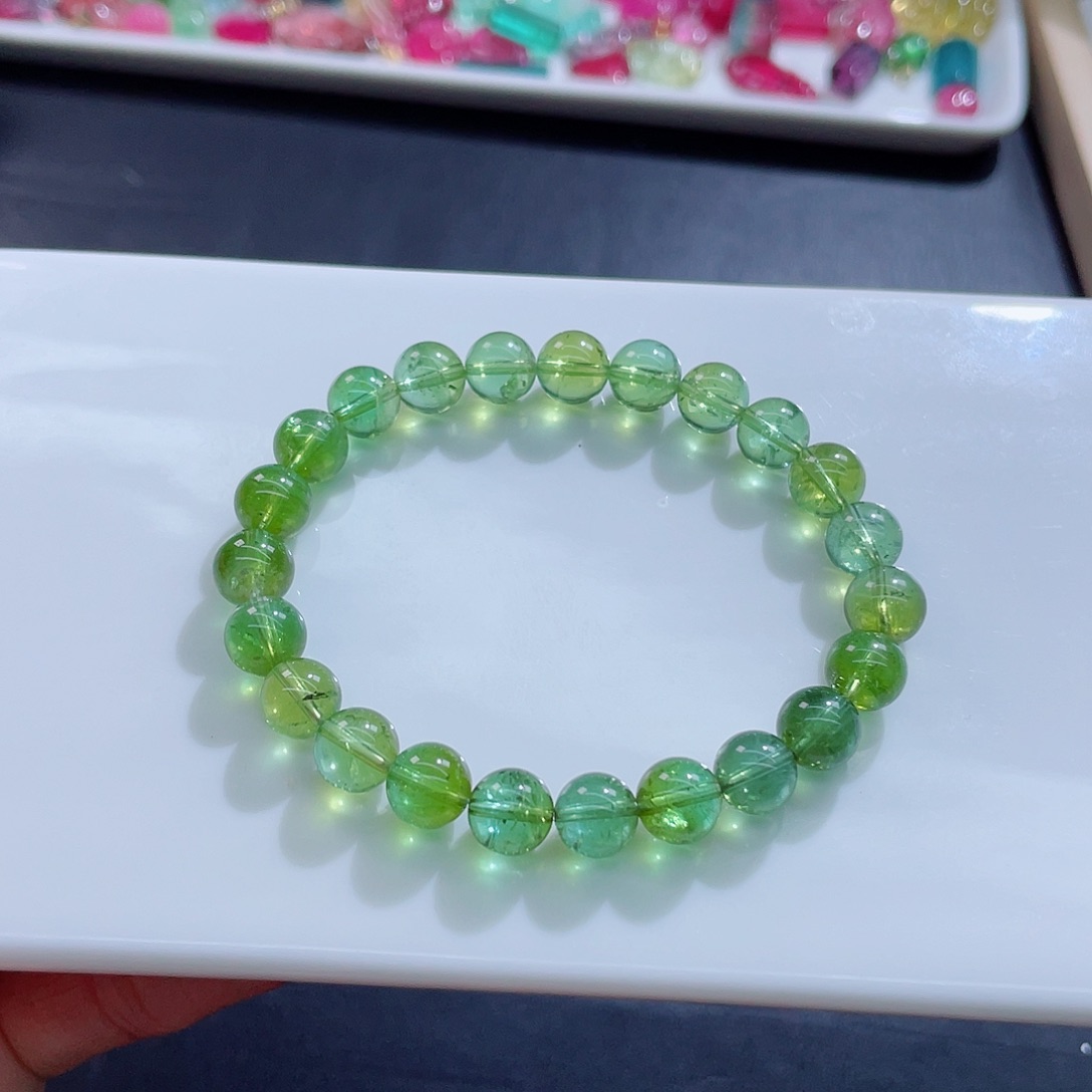 手链未镶嵌碧玺8.2mm左右