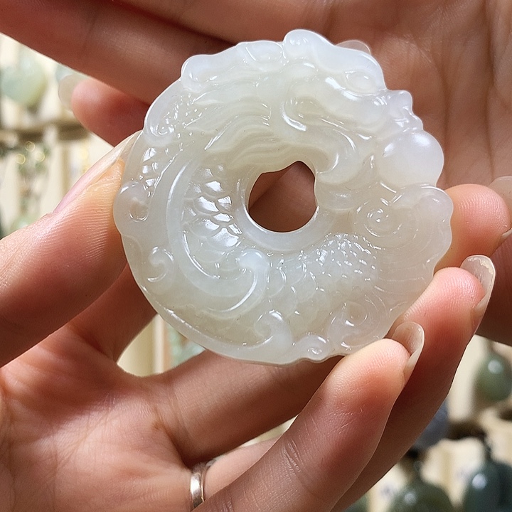 颈饰未镶嵌和田玉從*