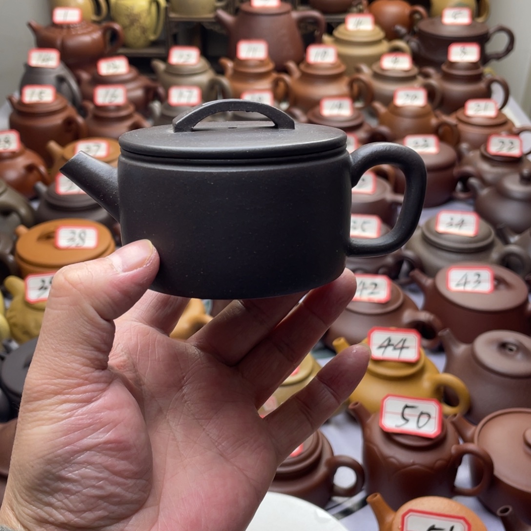 茶壶紫砂微瑕半手工