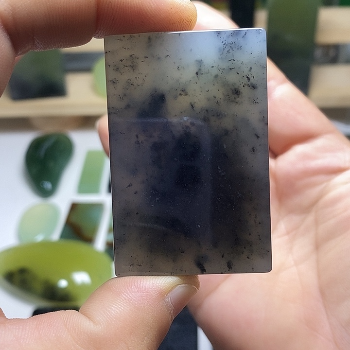 未镶嵌岫玉手把件