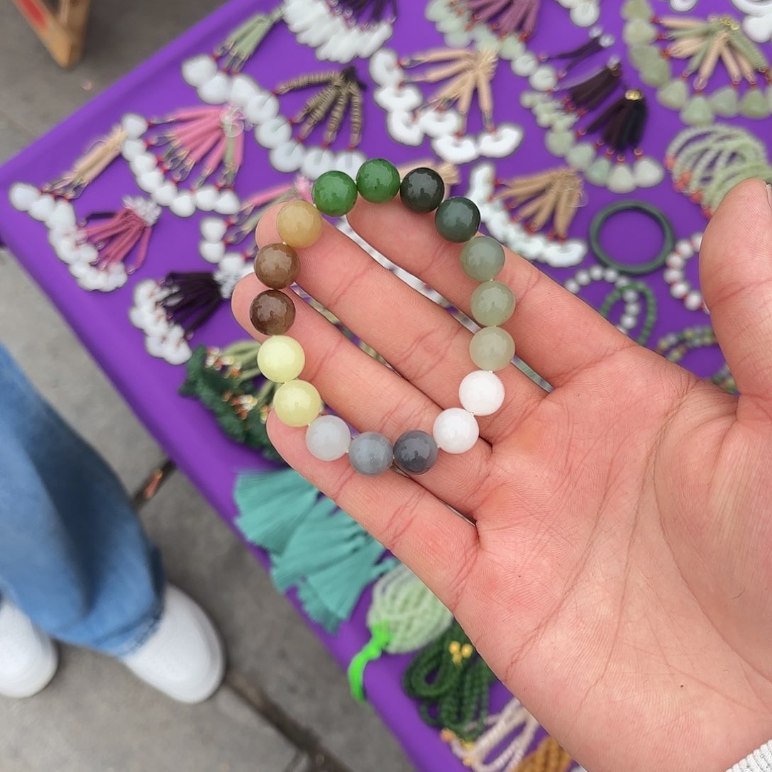 和田玉手链未镶嵌