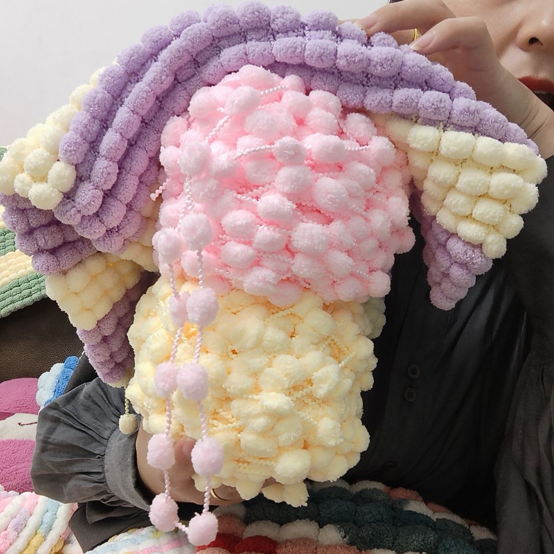 3条儿童围巾成品浅紫 浅粉 奶黄各一条不退不换