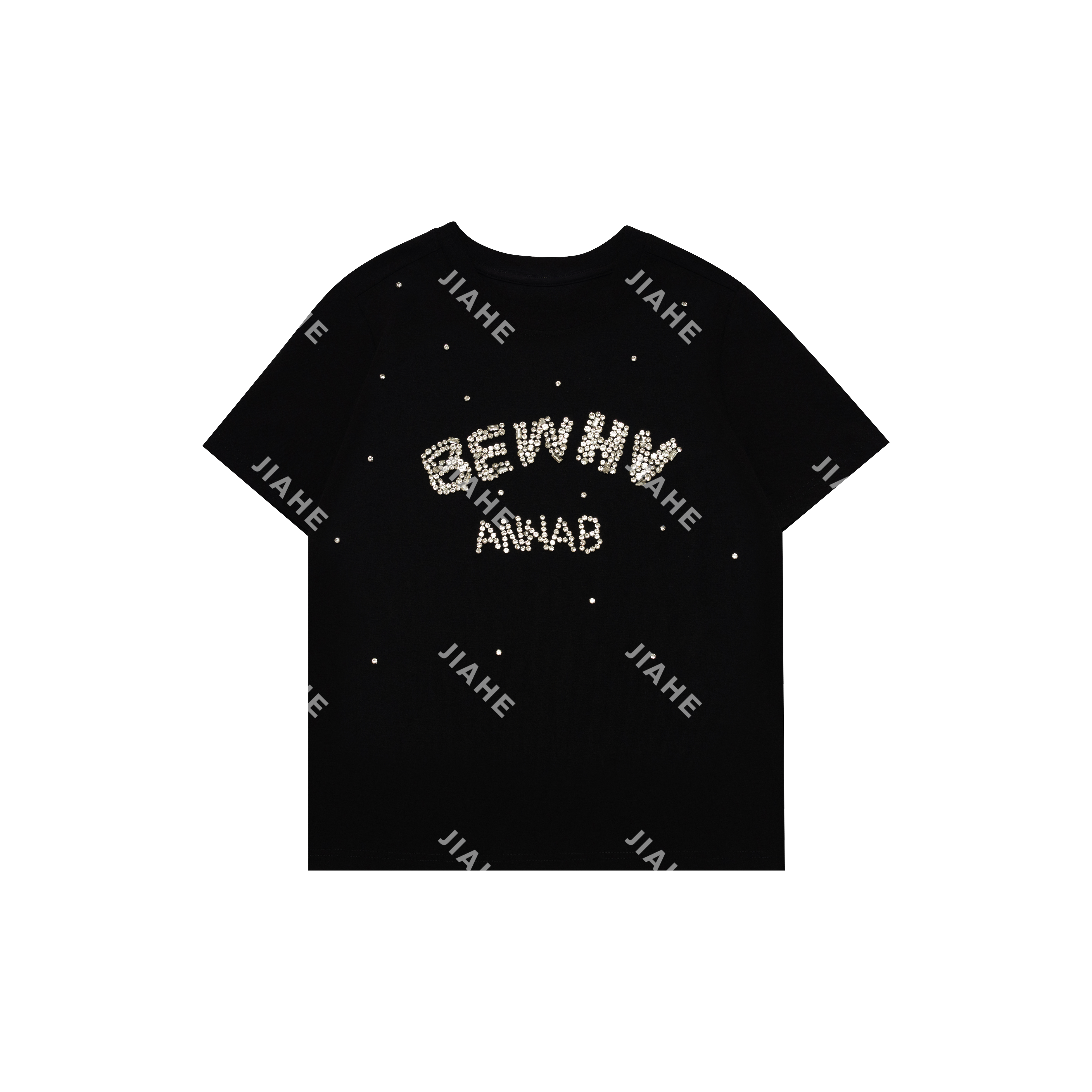 【珈禾】‘’BEYH‘’深圳南油轻奢立体绣花重工原创设计短袖2025