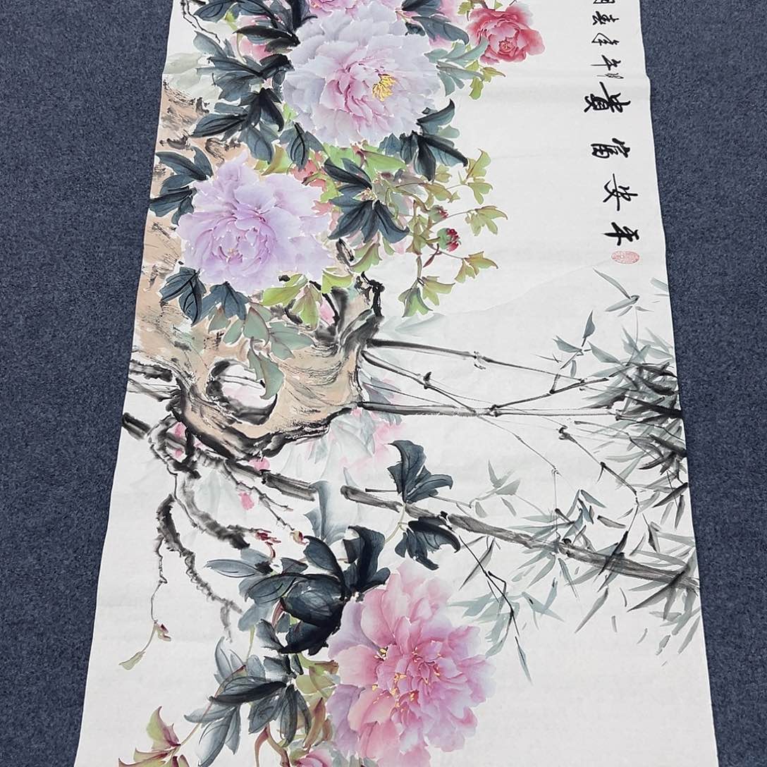 国画国画作品手绘