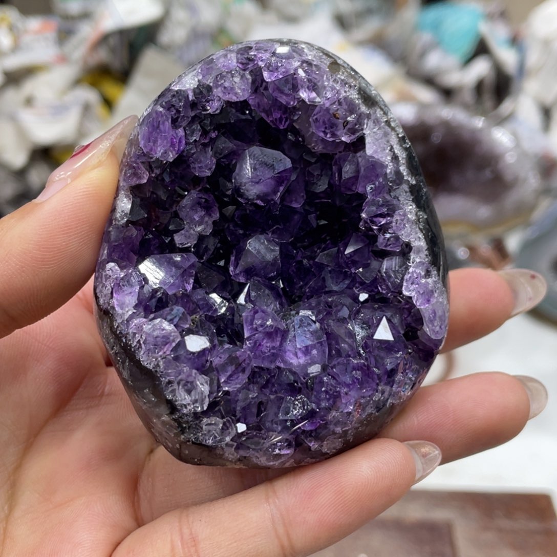 紫晶大型摆件（非配饰）未镶嵌