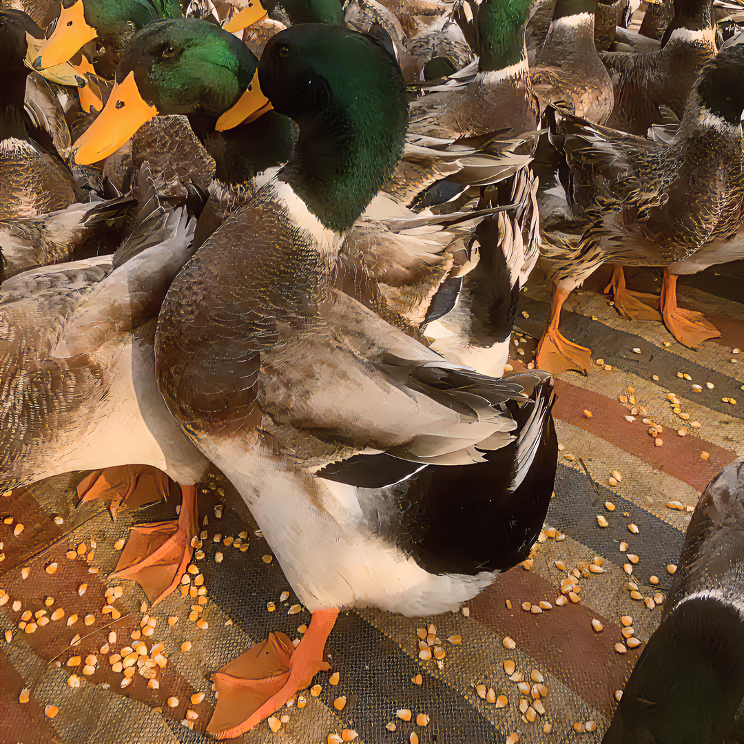 一斤多重青头鸭土鸭好养宠物鸭