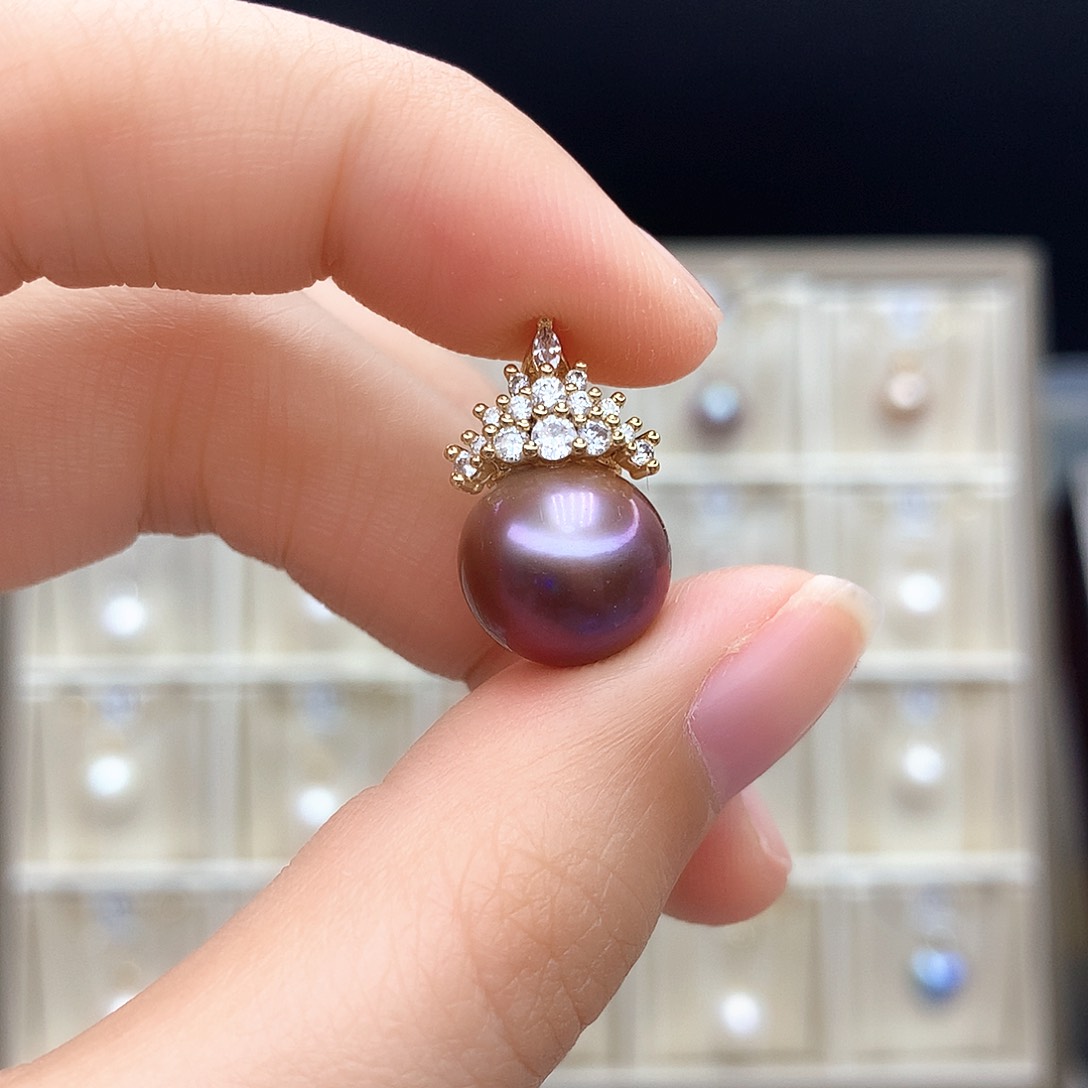 淡水珍珠合金颈饰