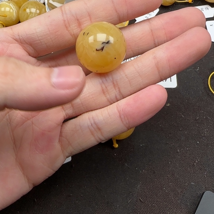 蜜蜡未镶嵌珠宝奇石天然73