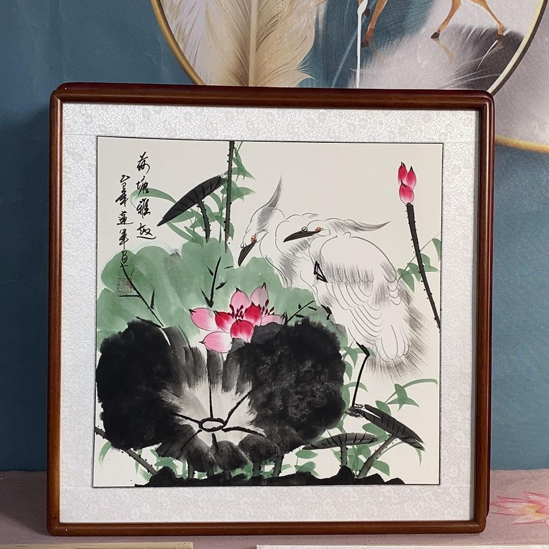 国画带框尺寸62✖️62厘米