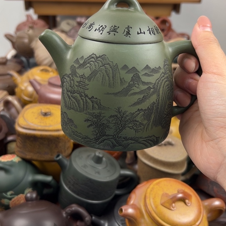 茶壶紫砂紫砂壶微瑕