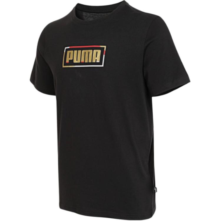 PUMA/彪马男百搭户外时尚运动休闲圆领短袖 683815-02 683815-01