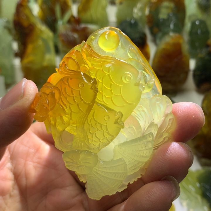 蛇纹石玉珠宝半成品未镶嵌