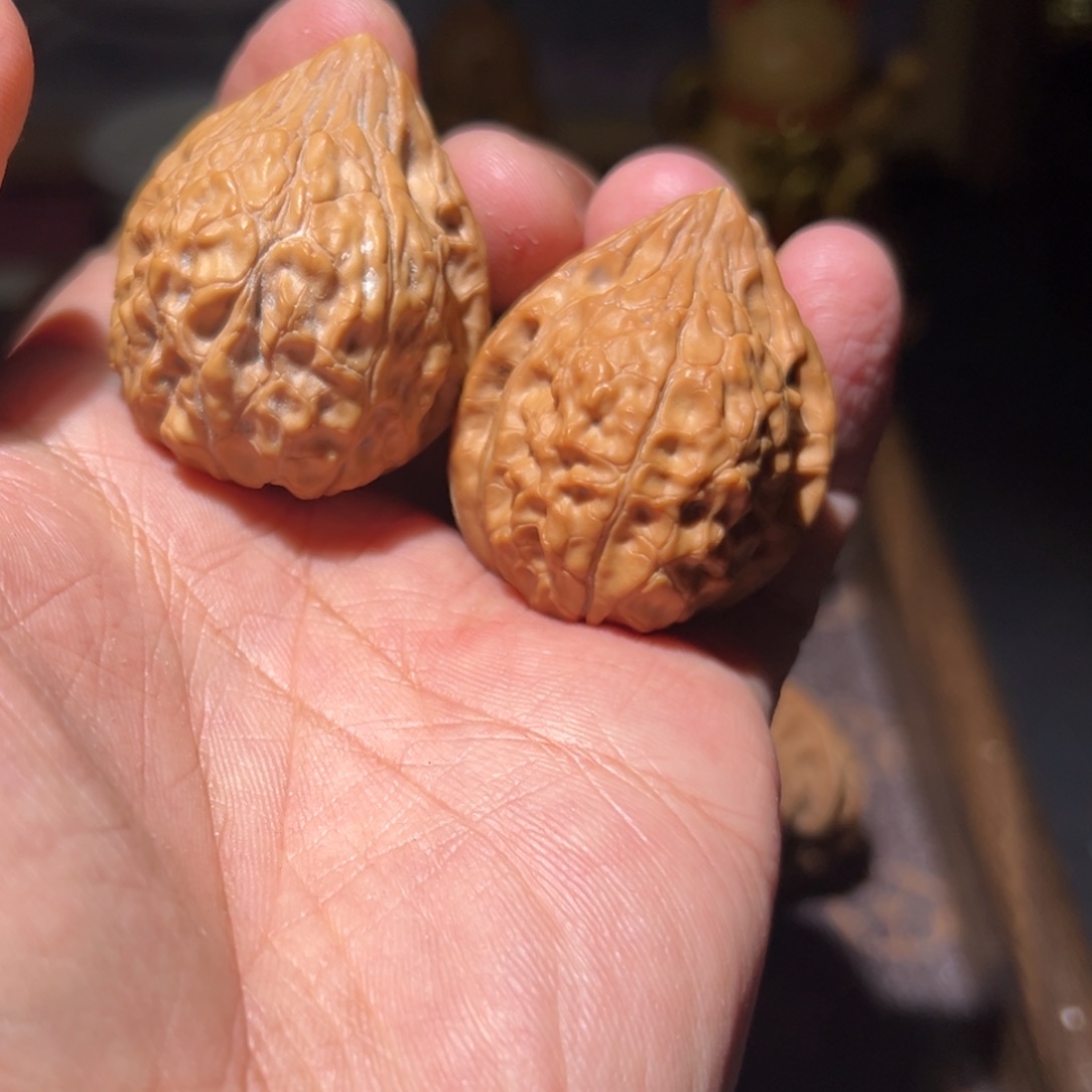 瑞麟文玩核桃龟甲纹