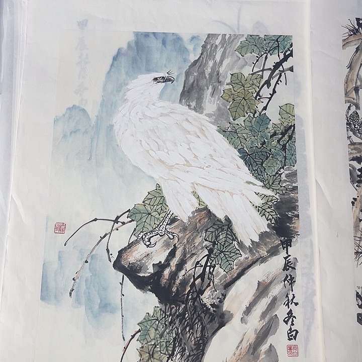 国画冬白老师作品2222