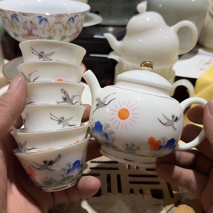 瑕疵茶具，介意勿拍