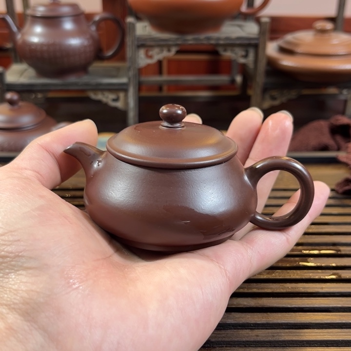 紫砂茶壶原矿紫砂半手工制作