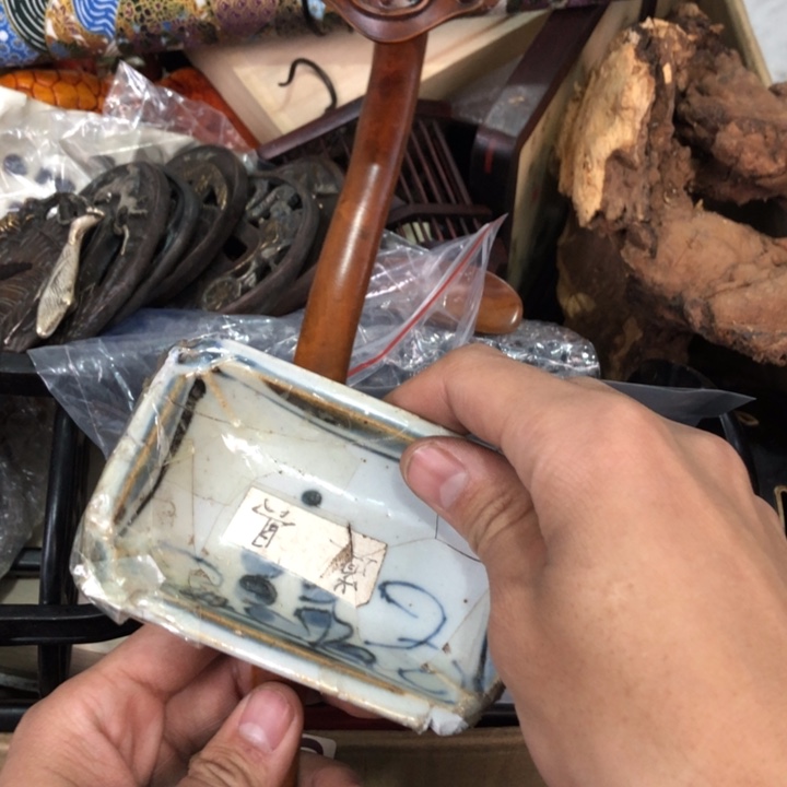 陶瓷孤品单件车里拍