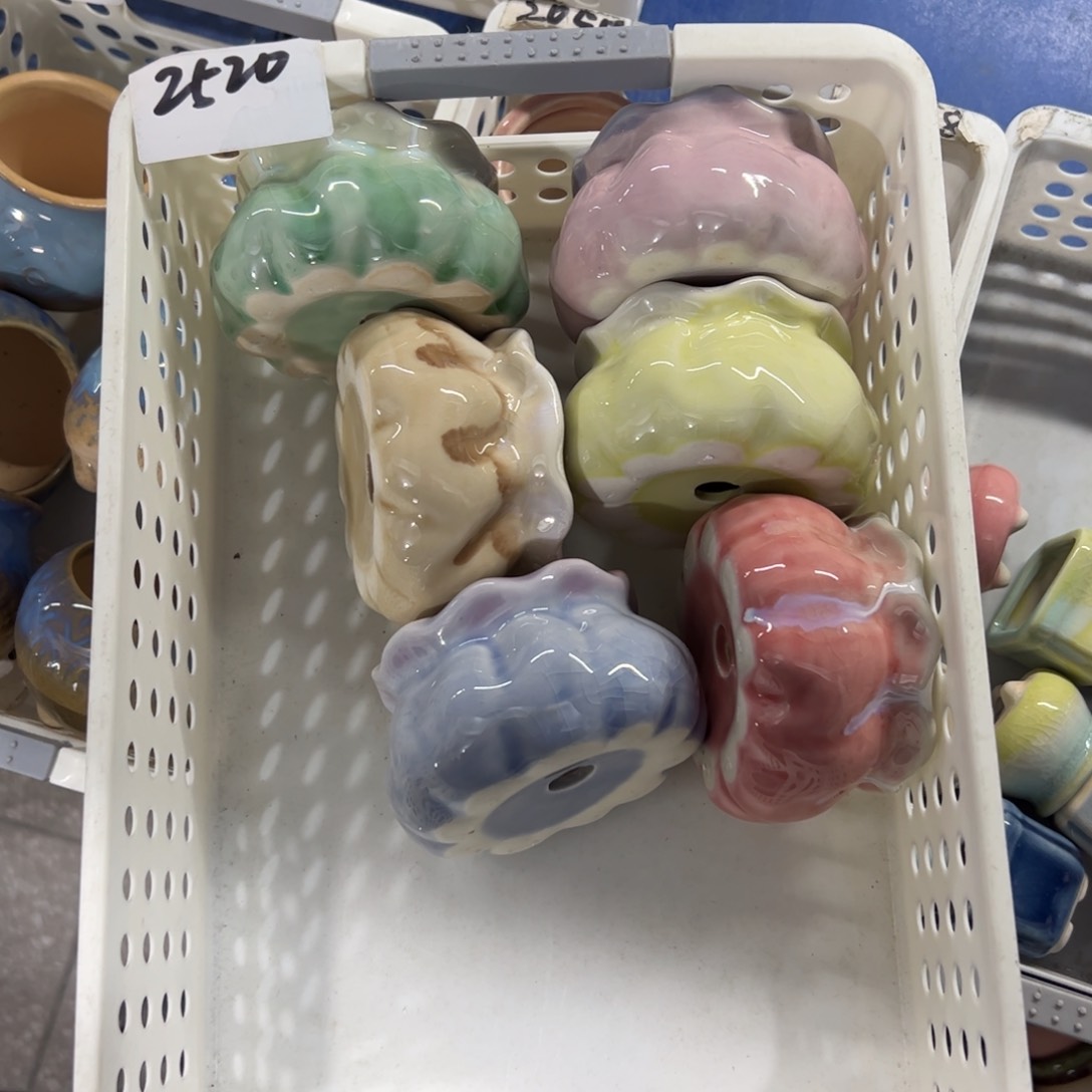  陶瓷多肉小花盆@@2520