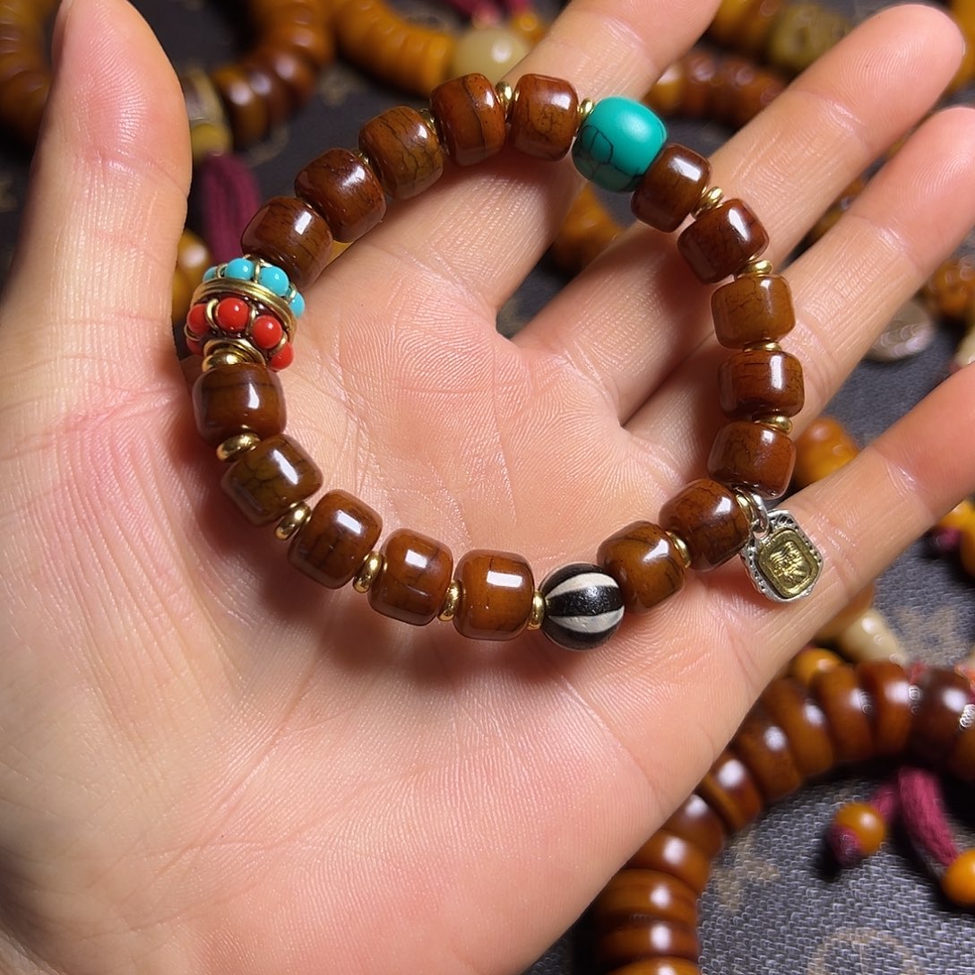 牛骨手串/手链藏区手串牛骨