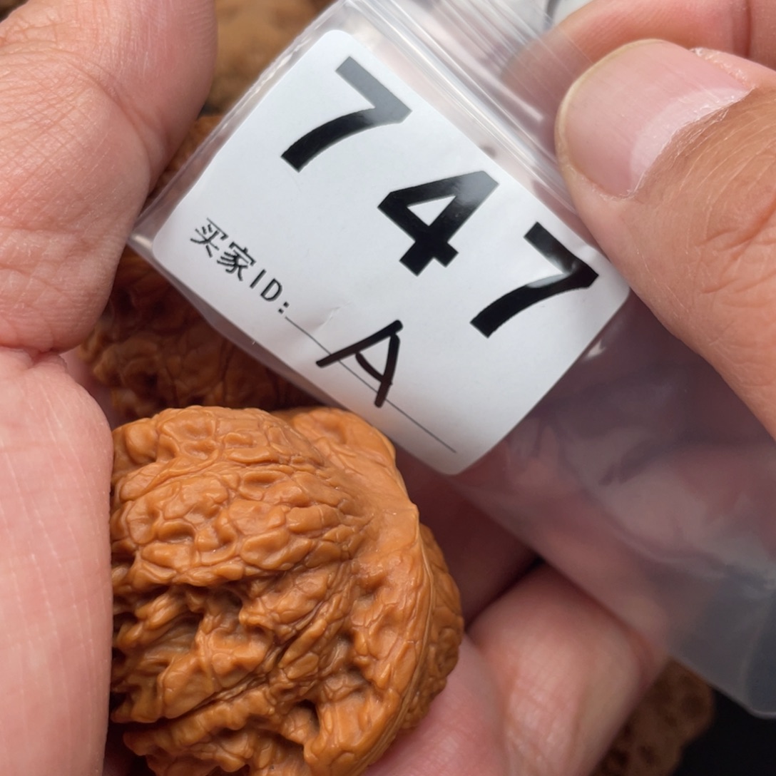 文玩核桃吊坠睡**觉血麒麟43