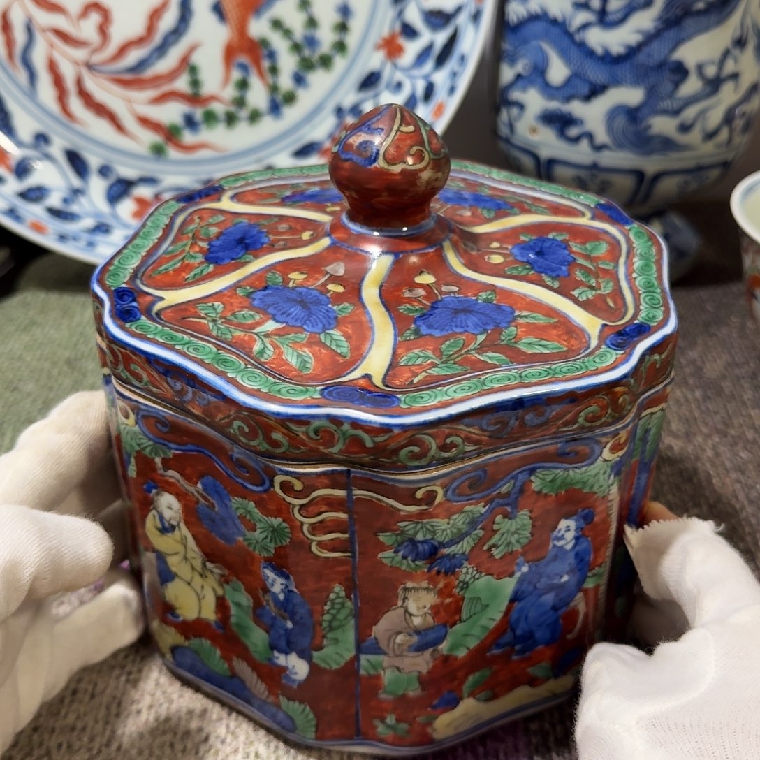 英***斋陶罐子一件完整完整完整