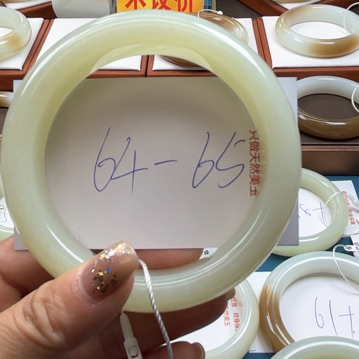 和田玉未镶嵌手镯^****^