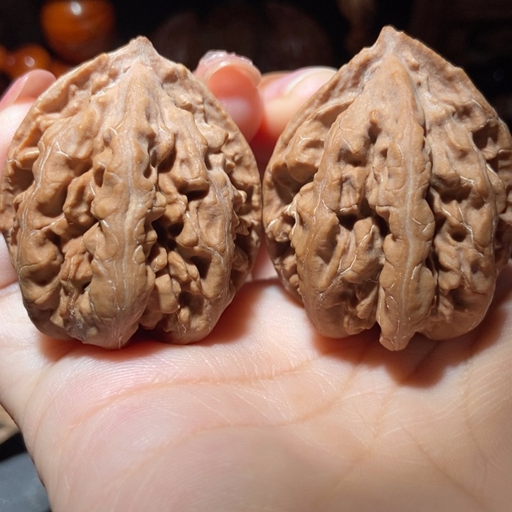 把件文玩核桃东北楸子小雪4