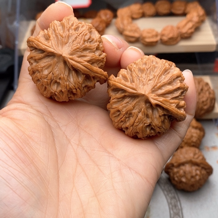 核桃把件巧*力苹果园核桃