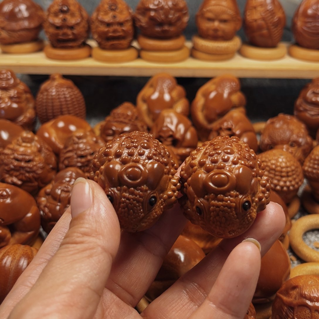 橄榄核手串/手链金蟾