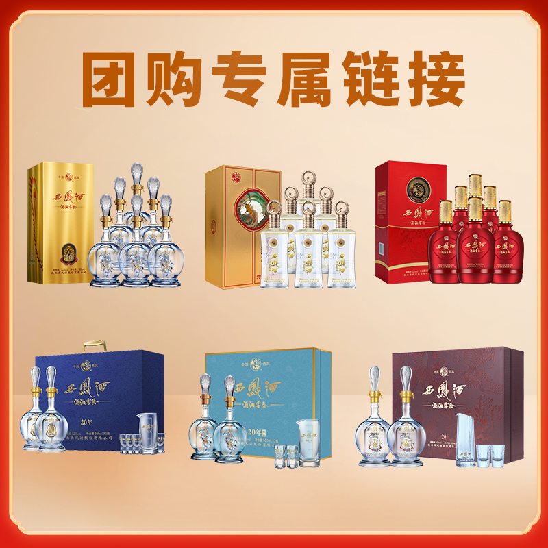 西凤多箱多套【团购专属，请勿随便拍下，否则不发货】500ml/瓶