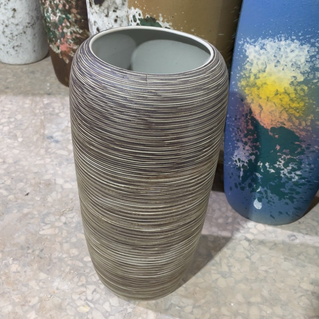 陶瓷瑕疵盆34厘米口径12厘米