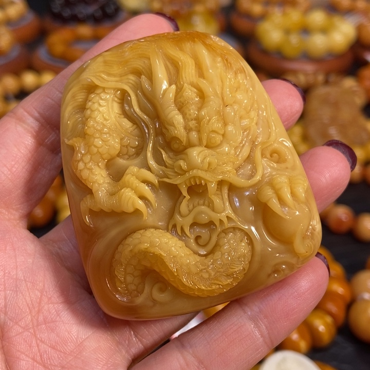 蜜蜡吊坠(不含链)未镶嵌