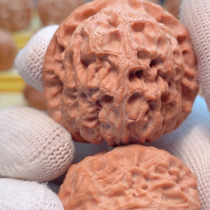 文玩核桃把件龙脉元宝