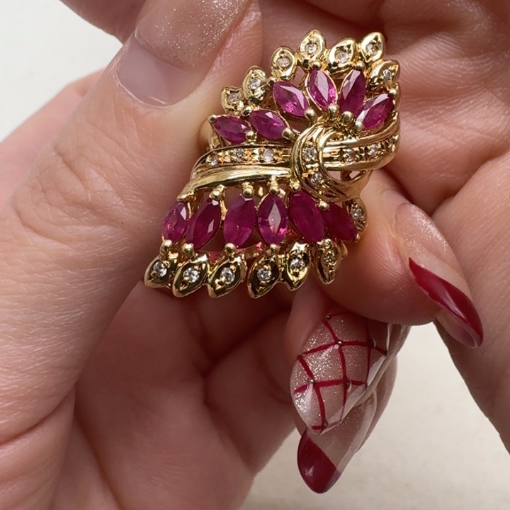 红宝石戒指未镶嵌