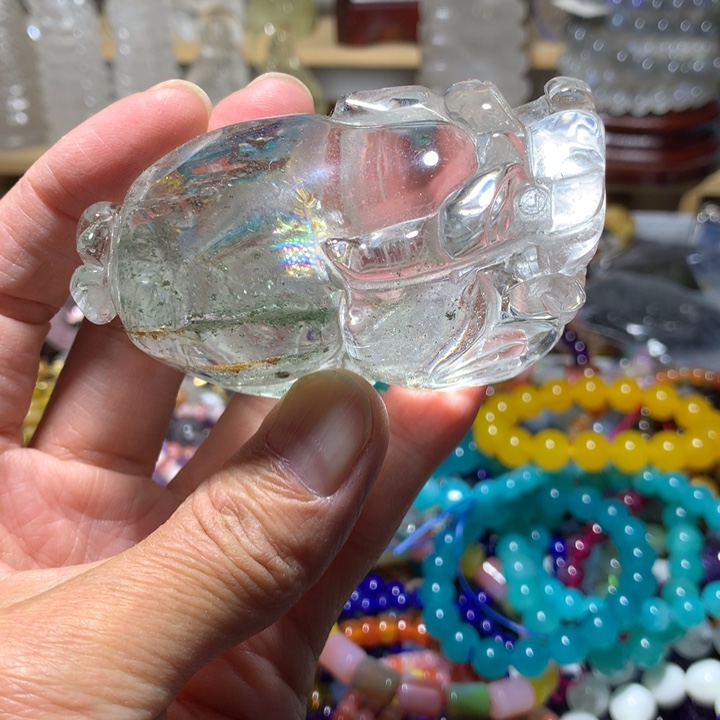 未镶嵌水晶珠宝半成品貔貅摆件