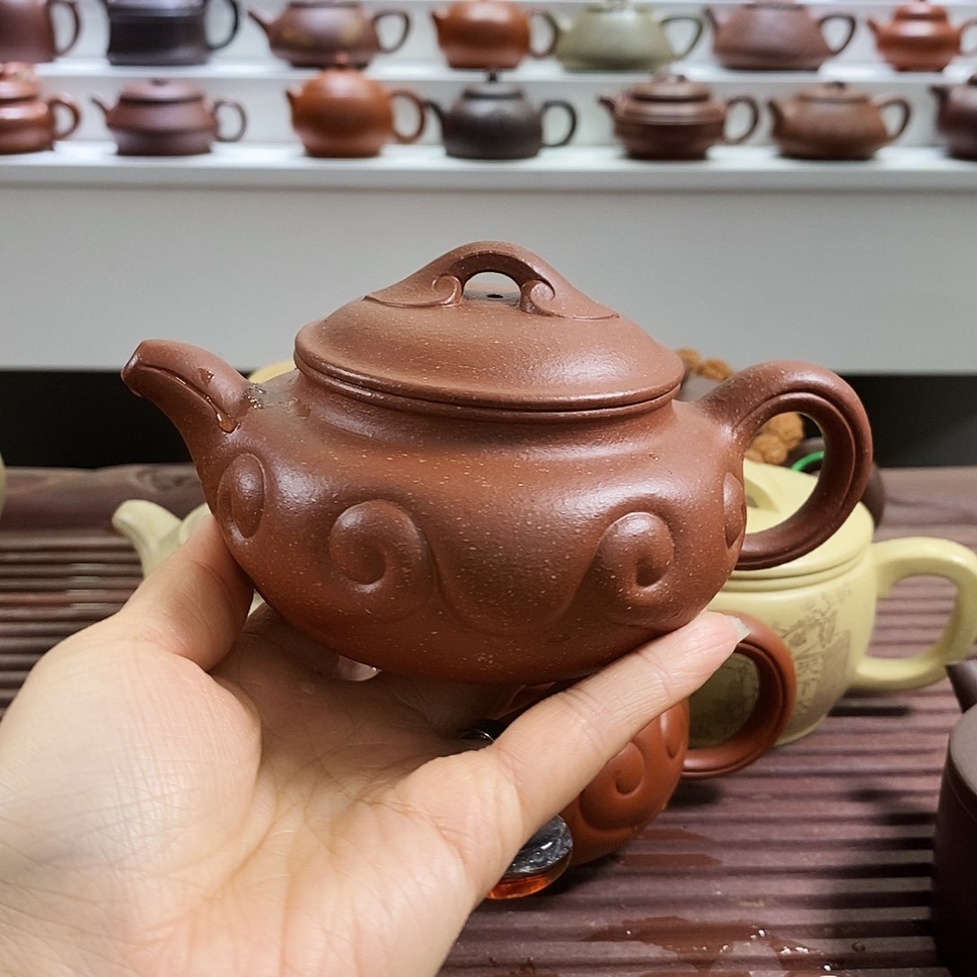 紫砂茶壶Y**.原矿紫砂工艺