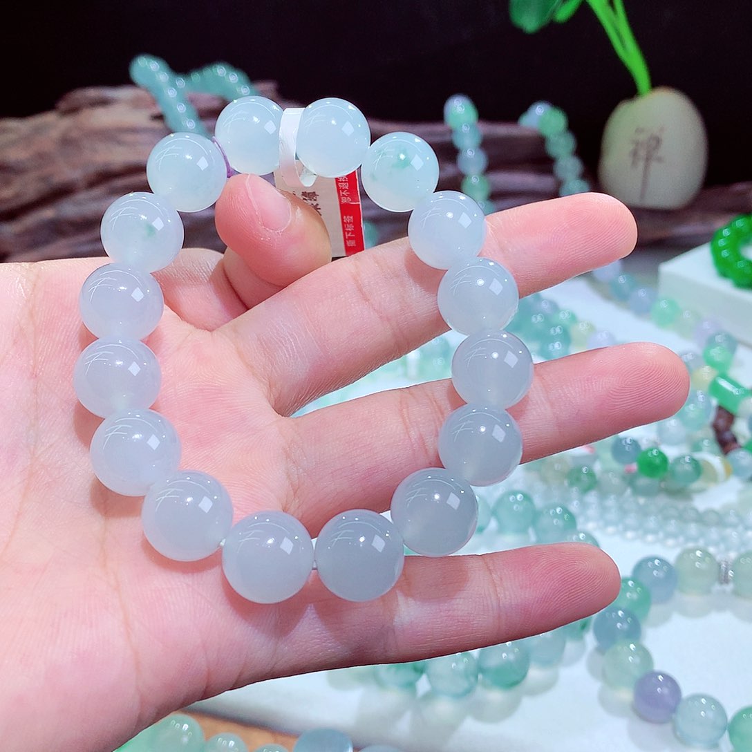 未镶嵌手链翡翠卡13mm