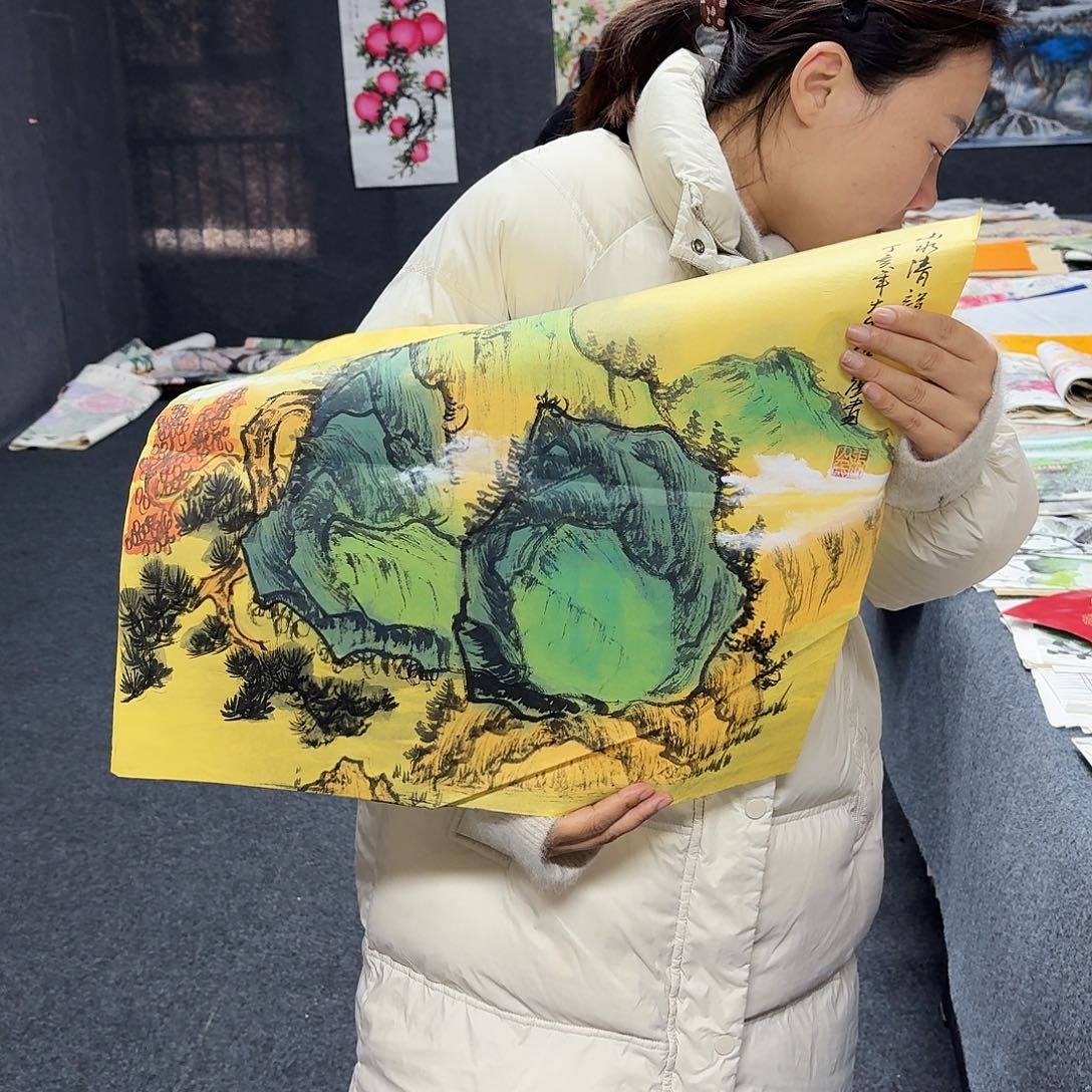 中佳美术馆 画心一张