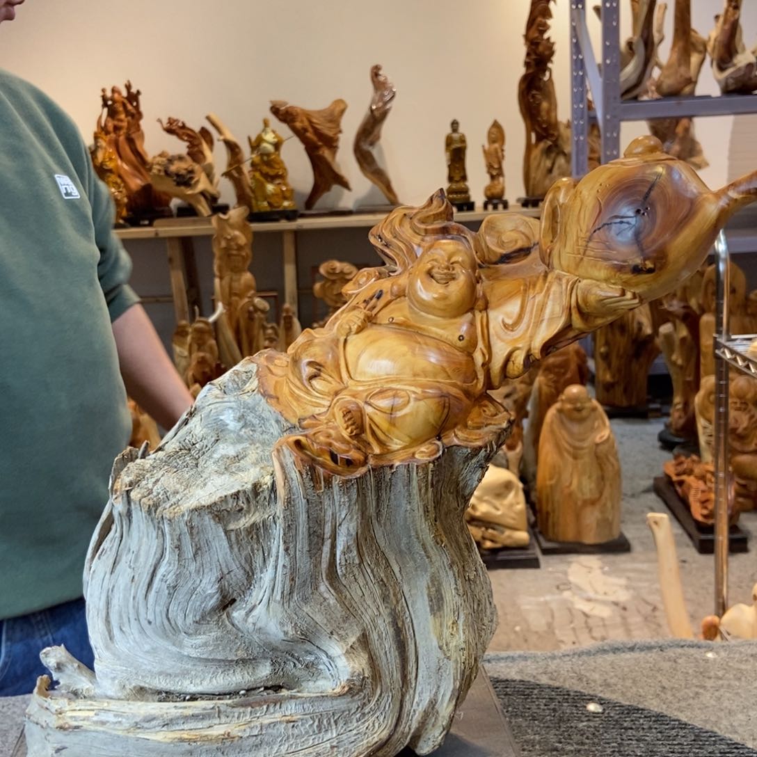 柏木（崖柏）太行崖柏根雕摆件