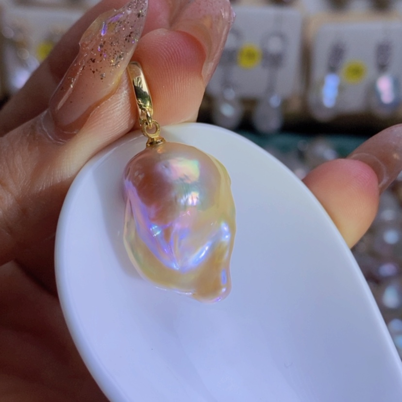 【闪购商品】淡水珍珠天然淡水珍珠合金