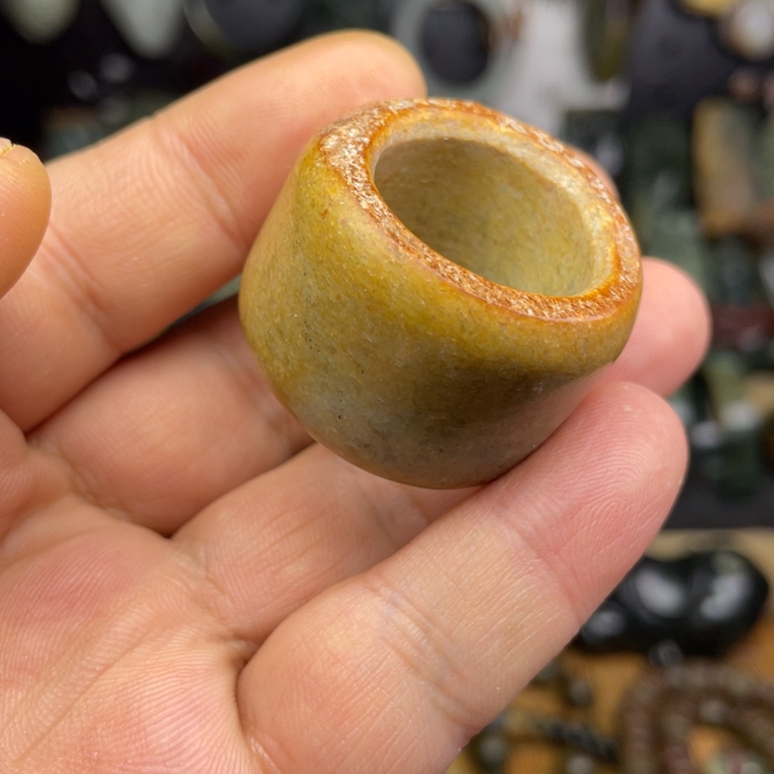 岫岩河磨玉（透闪石质玉）未镶嵌颈饰22.6