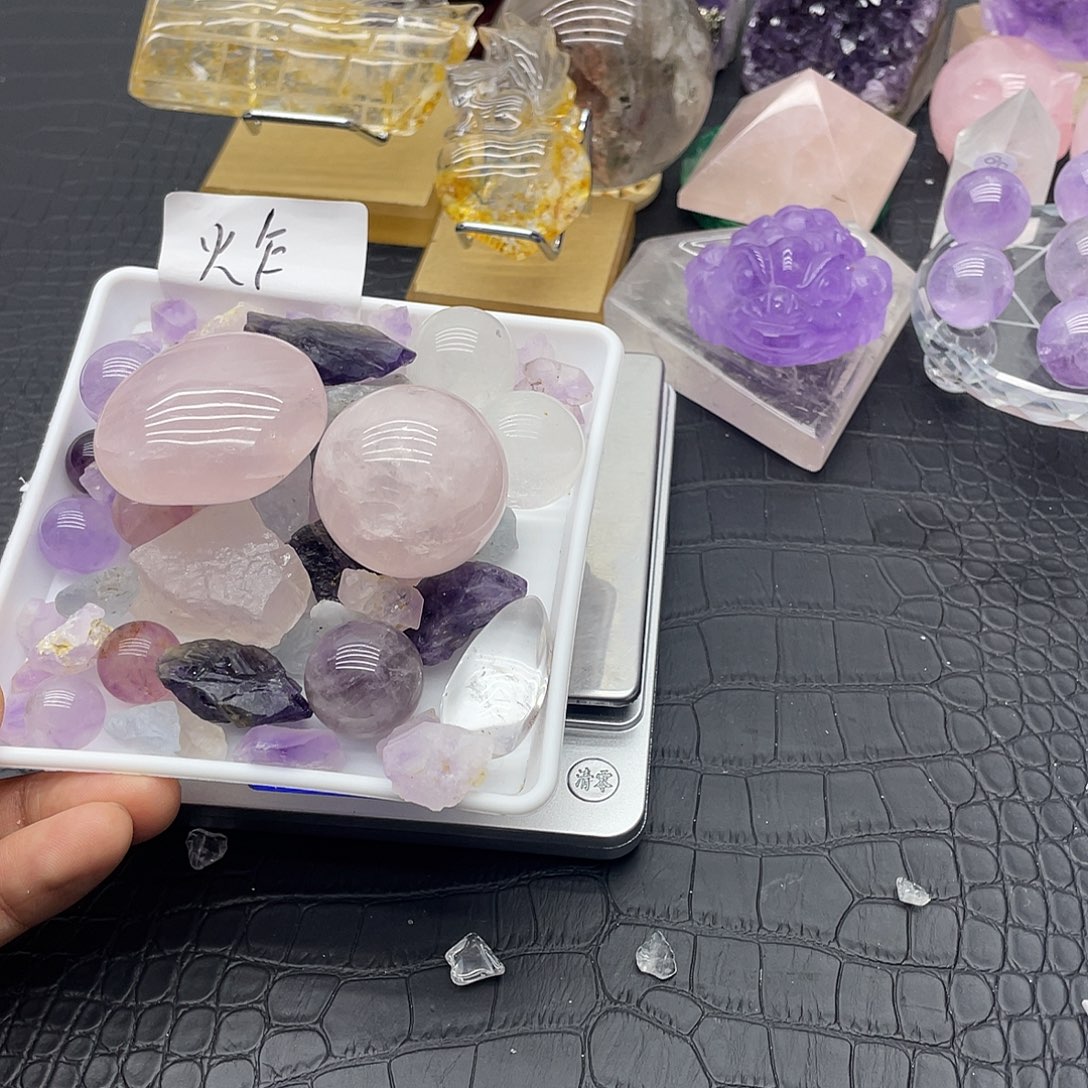珠宝半成品水晶未镶嵌18
